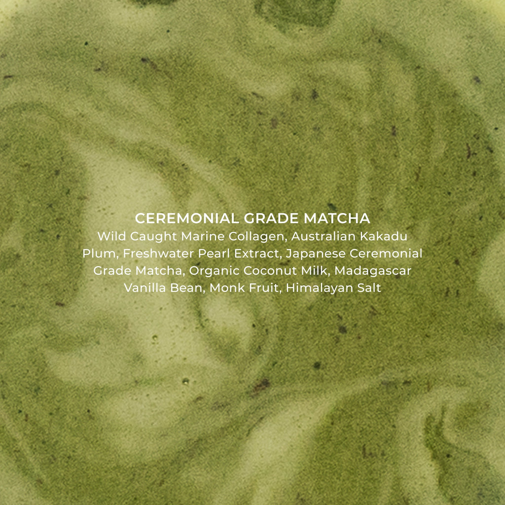 Par Olive Marine Collagen Superpowder (Ceremonial Grade Matcha)