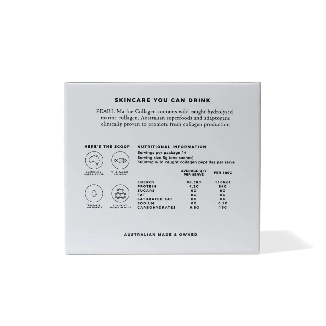Par Olive Pearl Marine Collagen Superpowder (Unflavoured) Travel Set