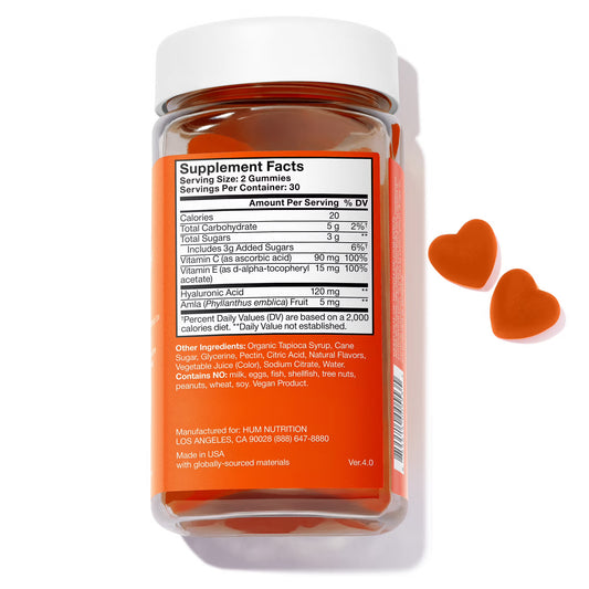 Hum Nutrition Hyaluronic Glow Gummies