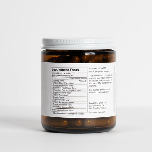 Food Over Drugs Parasite Formula
