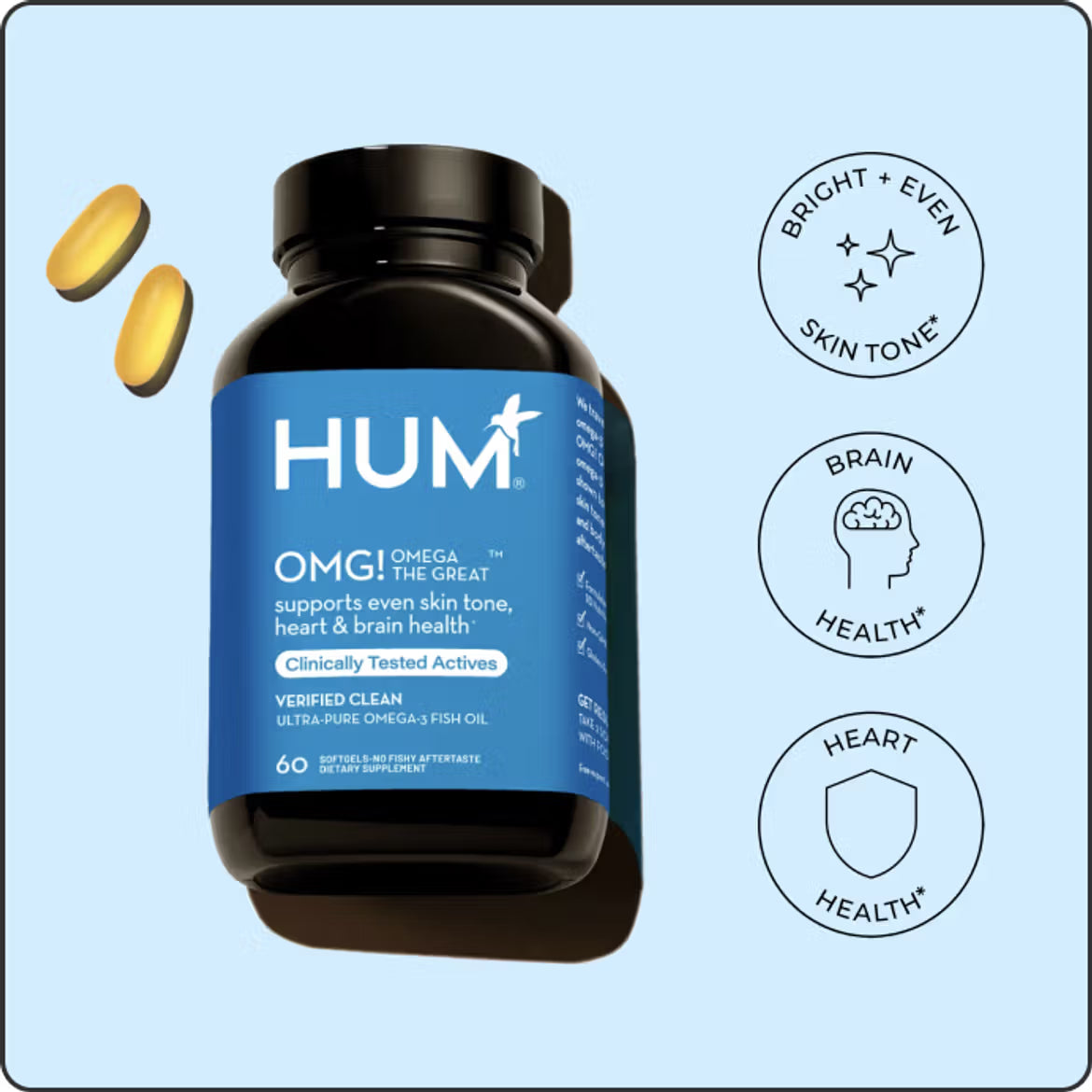 HUM Nutrition OMG! Omega The Great