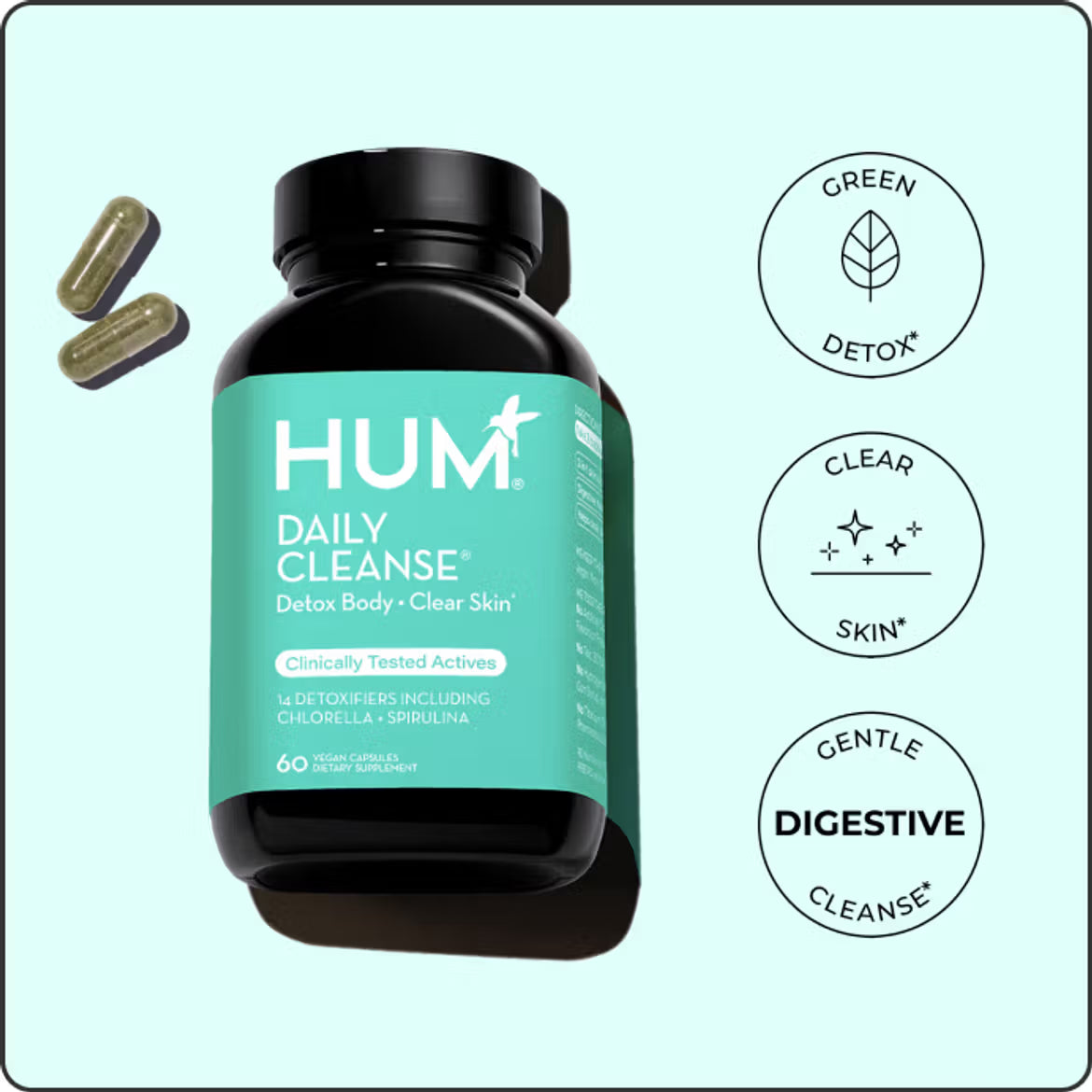 HUM Nutrition Daily Cleanse