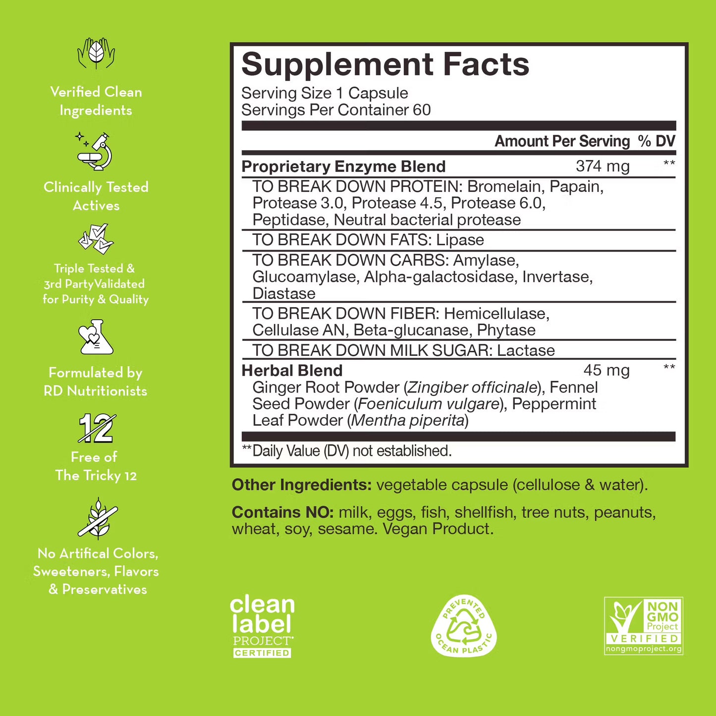 Hum Nutrition - Flatter Me Extra Strength