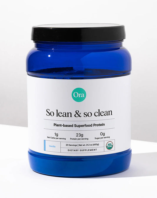 Ora Organic So Lean & So Clean Chef-crafted Plant Protein-Vanilla