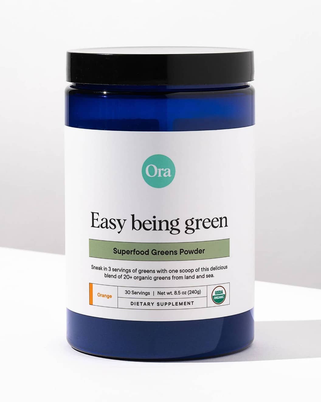 Ora Organic Greens Powder - USDA Organic Superfood Blend