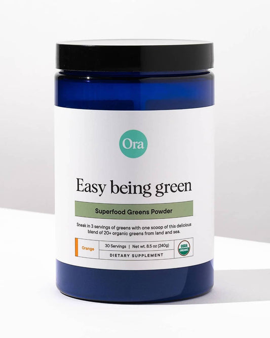 Ora Organic Greens Powder - USDA Organic Superfood Blend