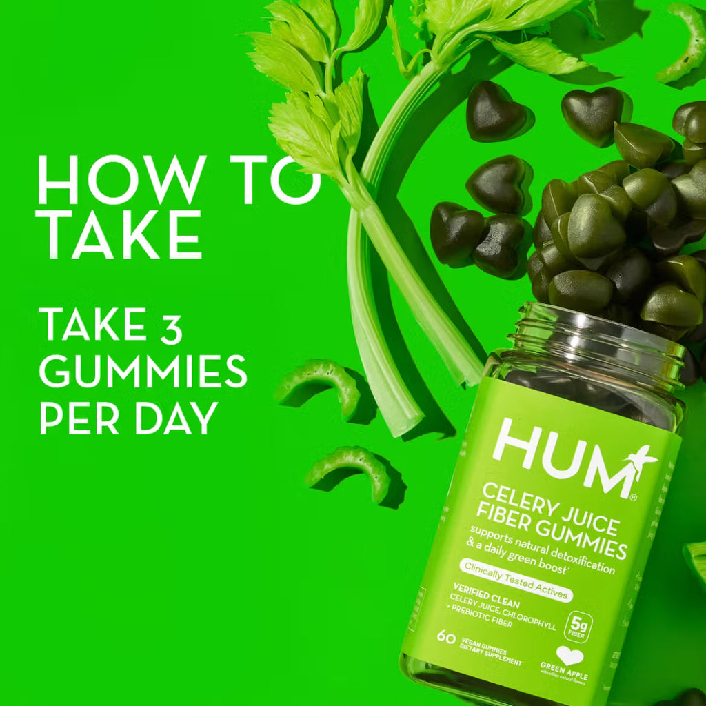 HUM Nutrition Celery Juice Gummies
