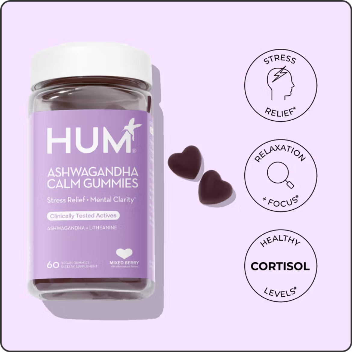 Hum Nutrition Ashwagandha Calm Gummies