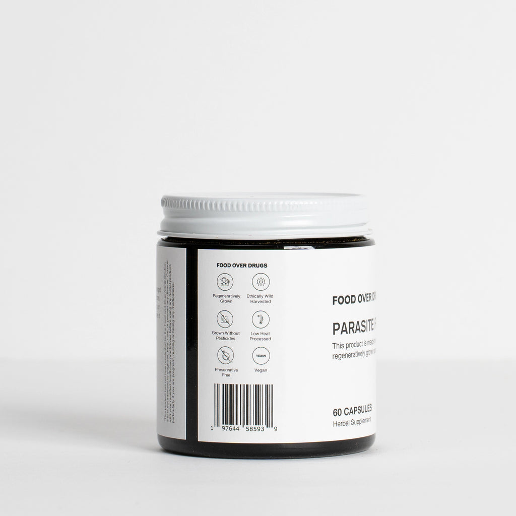 Food Over Drugs Parasite Formula