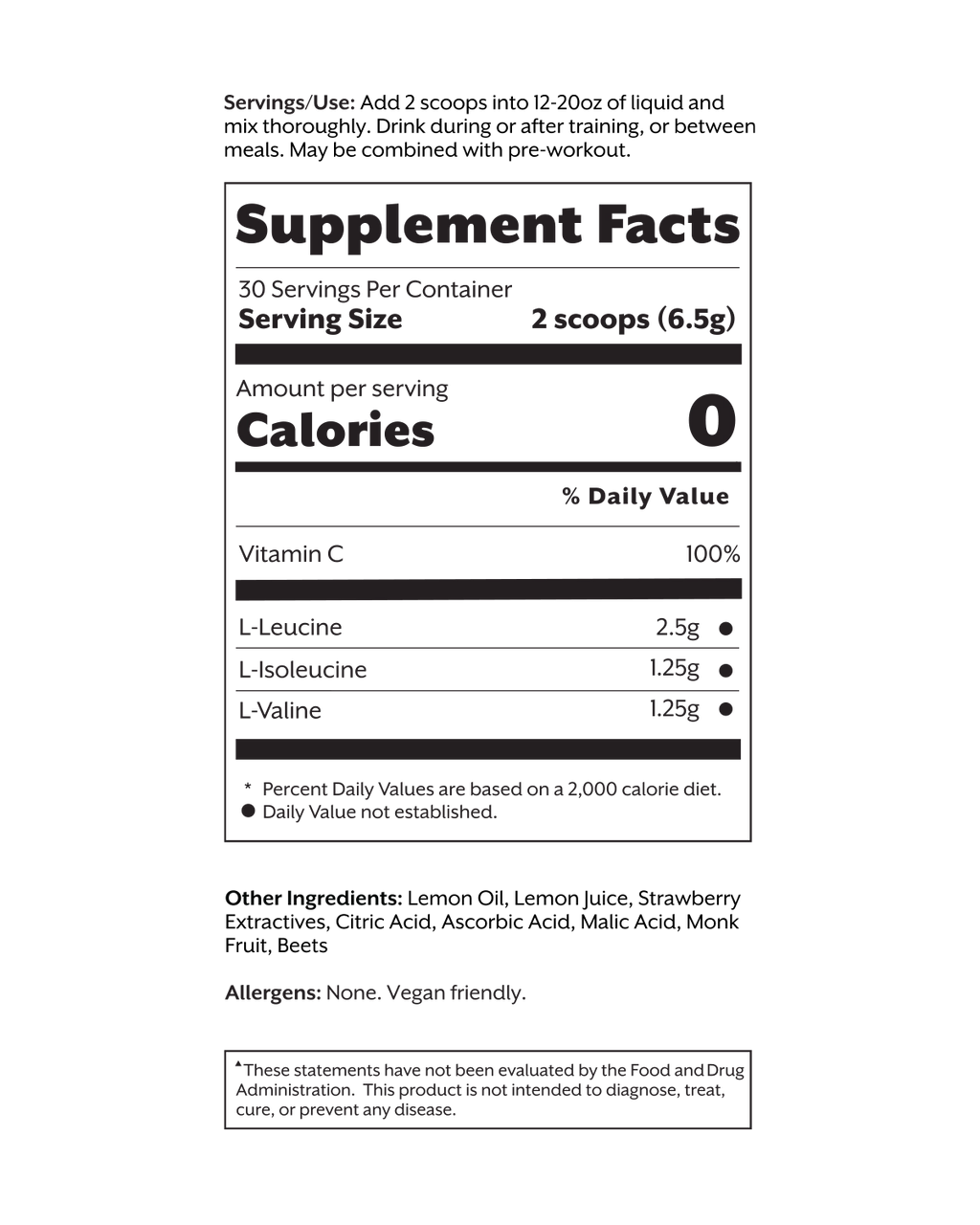 Promix BCAA Powder