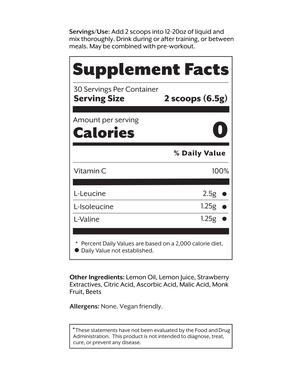 Promix BCAA Powder