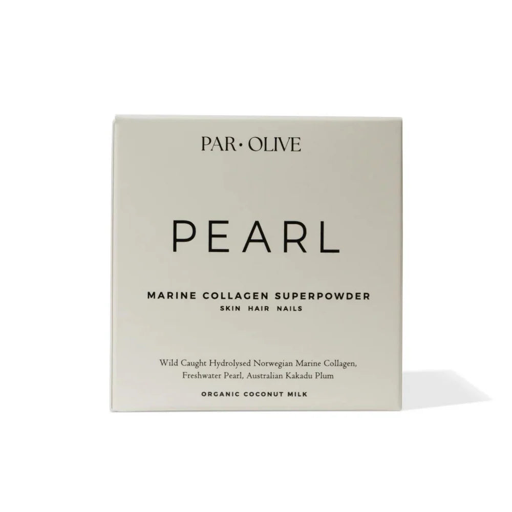 (Pre-order) PAR OLIVE PEARL MARINE COLLAGEN SUPERPOWDER (ORGANIC COCONUT) TRAVEL SET